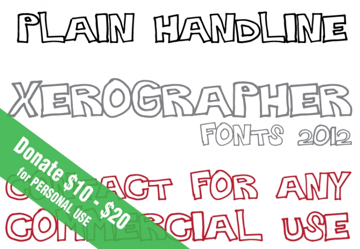 Plain Handline Font Download