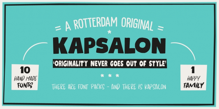 Kapsalon Brush Font Download