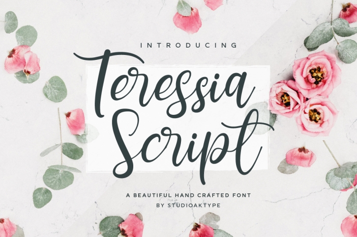 Teressia Scrip Font Download