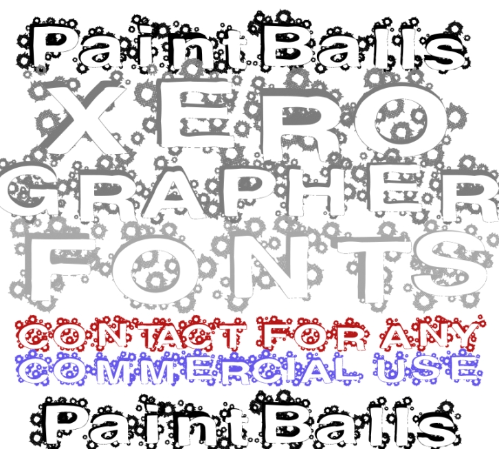 Paint Balls Font Download