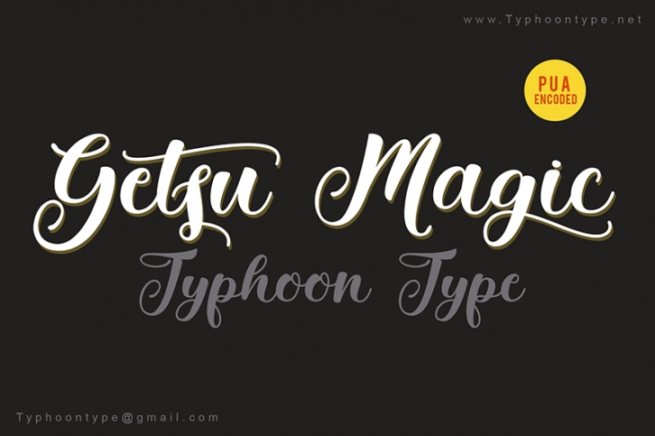 Getsu Magic Font Download