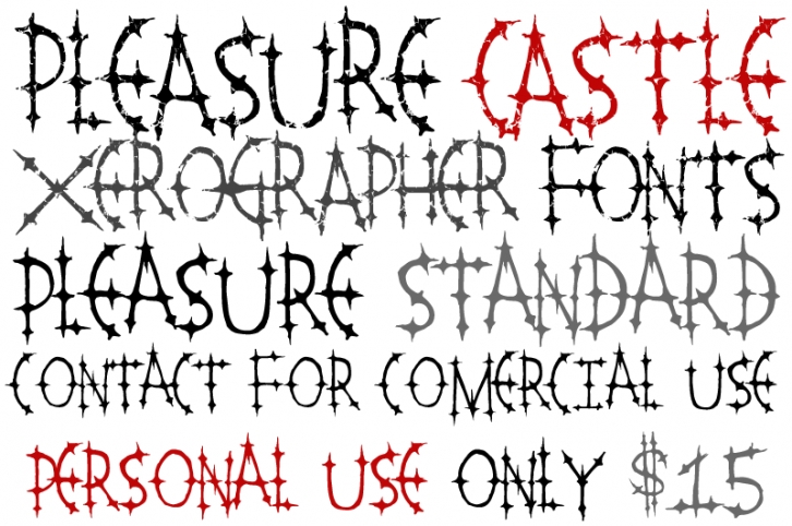 Pleasure Castle Font Download