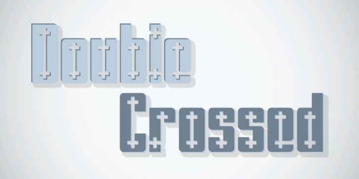 Double Crossed Font Download