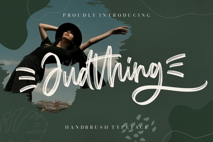 Judthing Handbrush Typeface Font Download