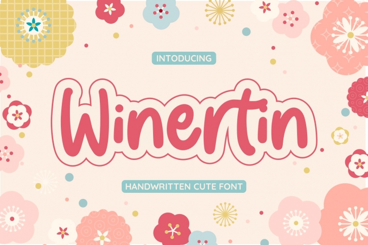 Winertin | Cute Font Font Download