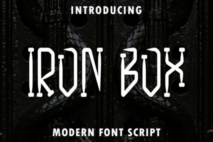 Iron Box Font Download