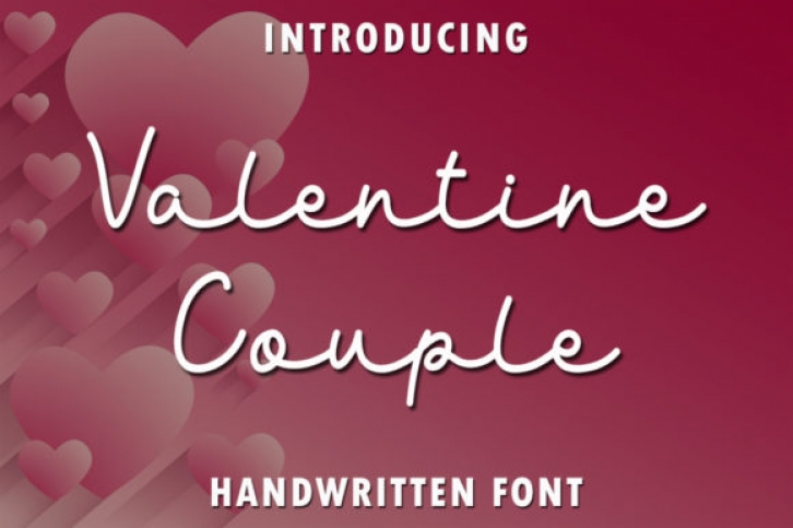 Valentine Couple Font Download