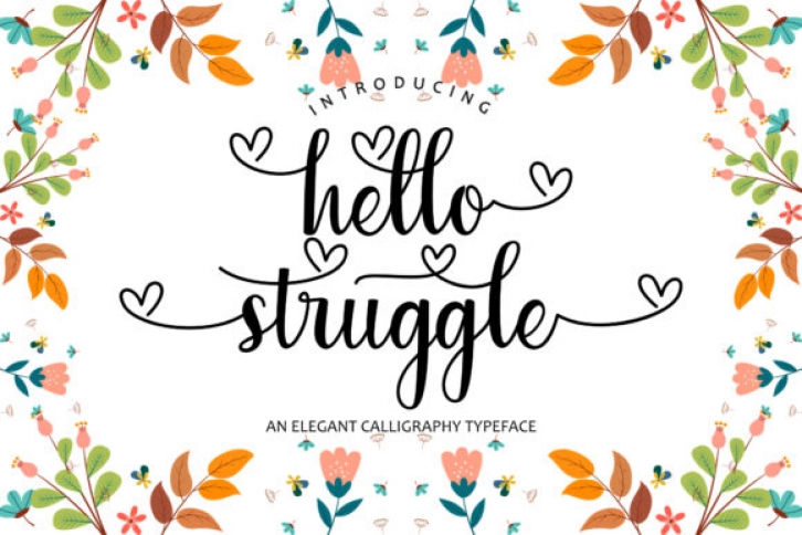 Hello Struggle Font Download