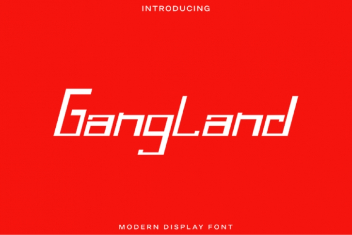Gangland Font Download