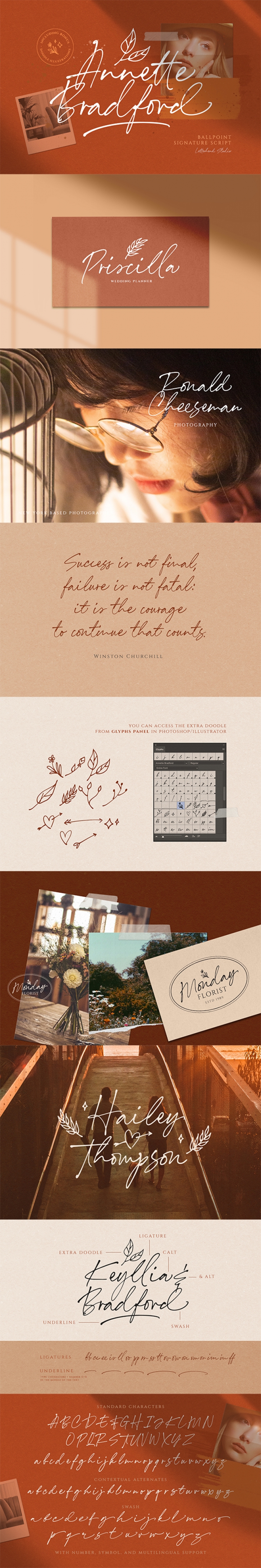 Annette Bradford Font Download