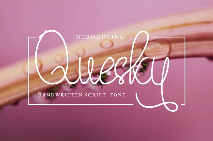 Quesky Font Download