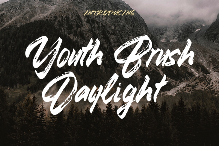 Youth Brush Dayligh Font Download