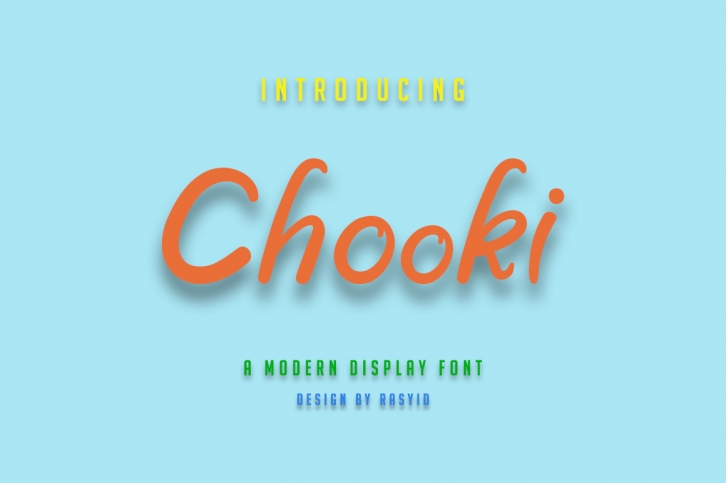 Chooki Font Download