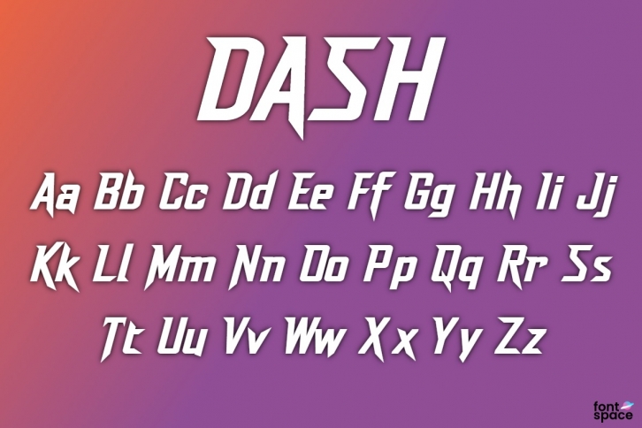 Dash Font Download