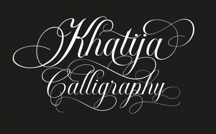 Khatija Calligraphy Font Download