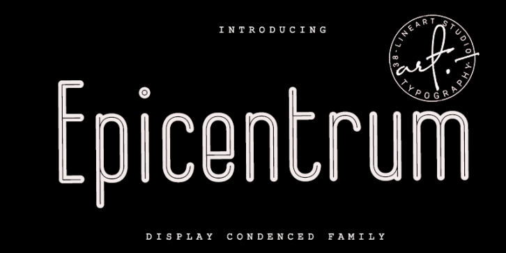 Epicentrum Font Download