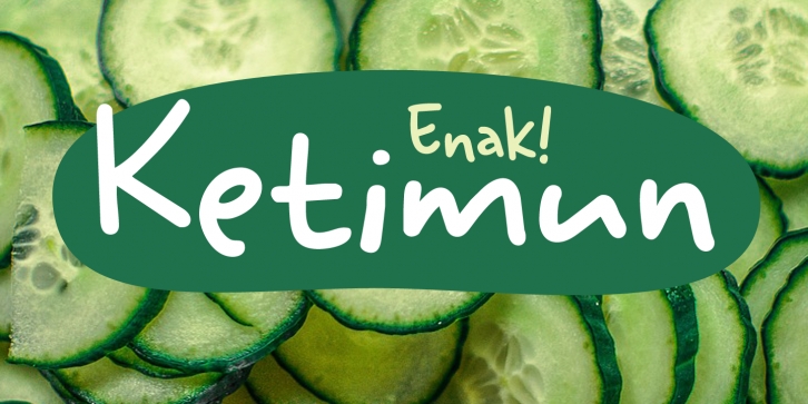 Ketimun DEMO Font Download