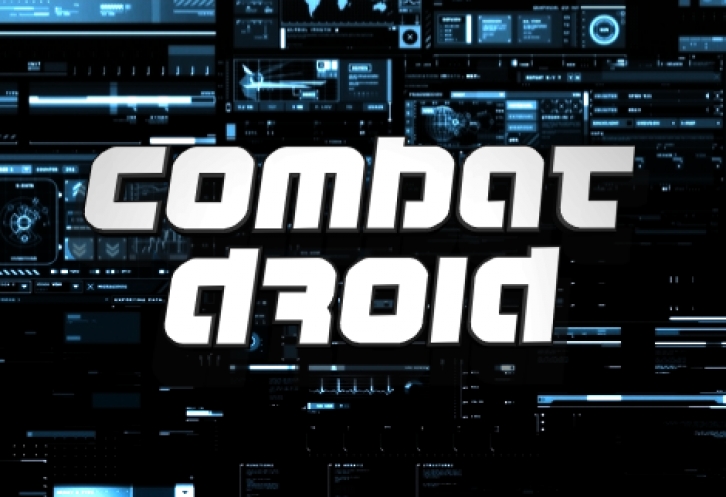 Combat Droid Font Download