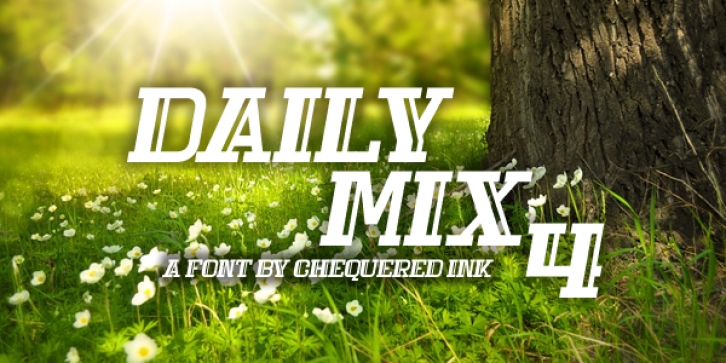 Daily Mix 4 Font Download