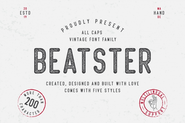 Beatster (Demo) Font Download