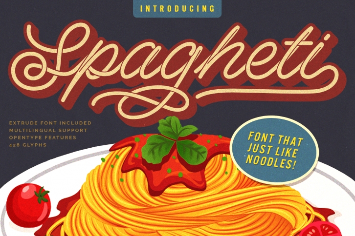 Spagheti Scrip Font Download
