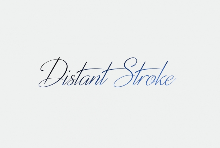 Distant Stroke Font Download