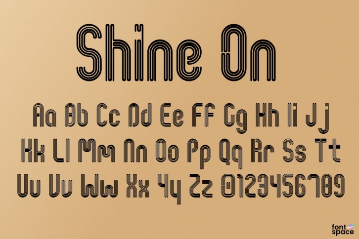 Shine O Font Download