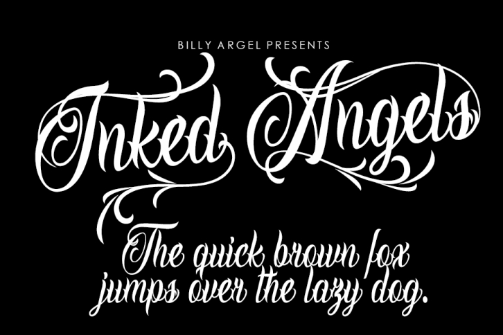 Inked Angels Font Download