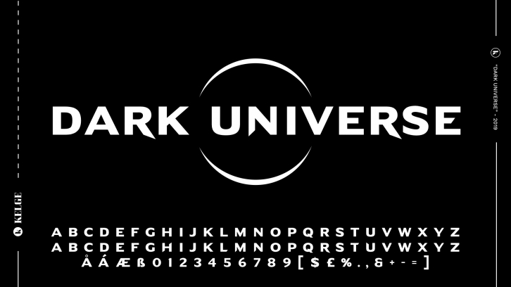 Dark Universe Font Download