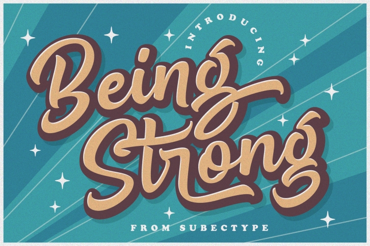Be Strong Font Download