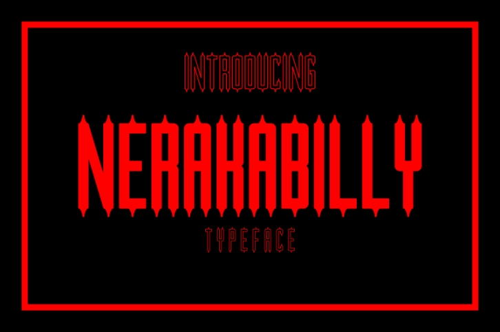 NERAKABILLY Font Download