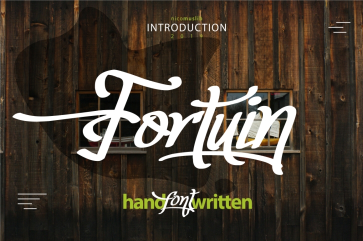 Fortuin Handlettering Font Download