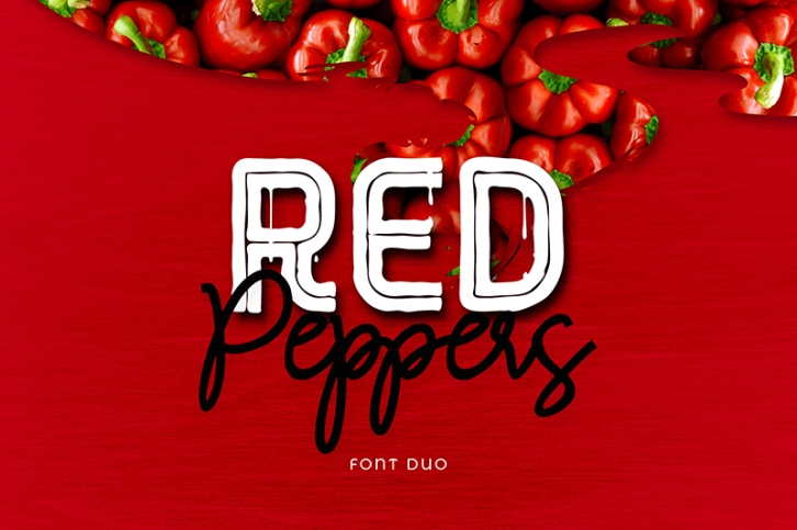 RED Peppers Font Download