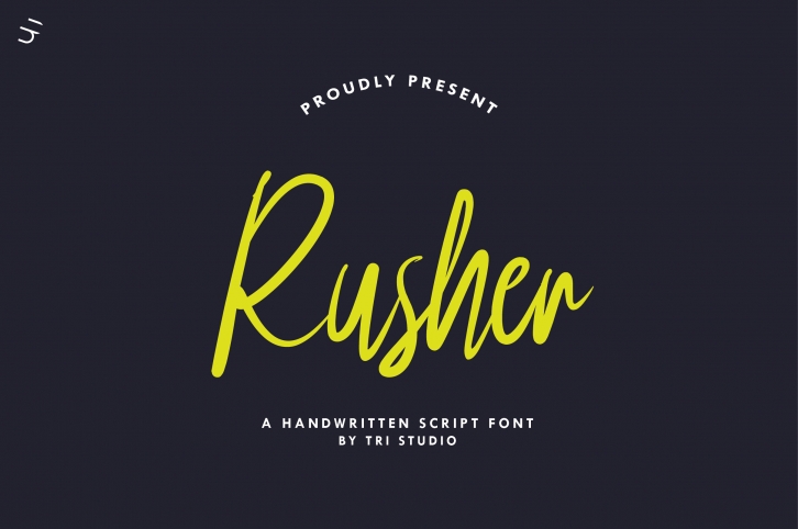 Rusher Font Download