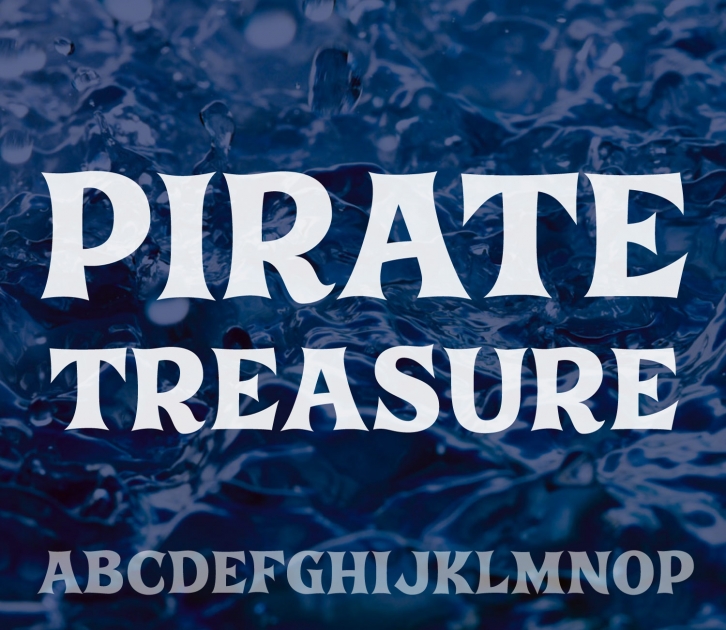 Pirate Treasure Font Download