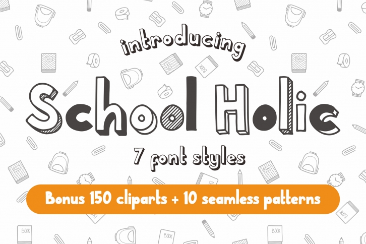 School Holic Font Download