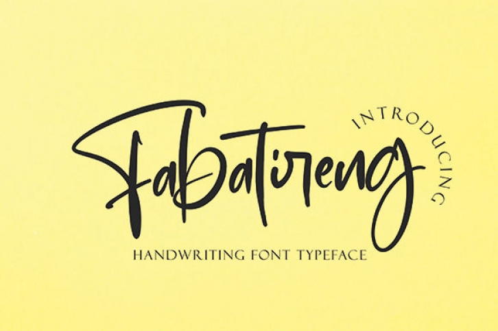 Fabatireng Font Download