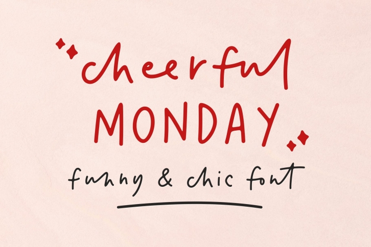 cheerful Monday Font Download