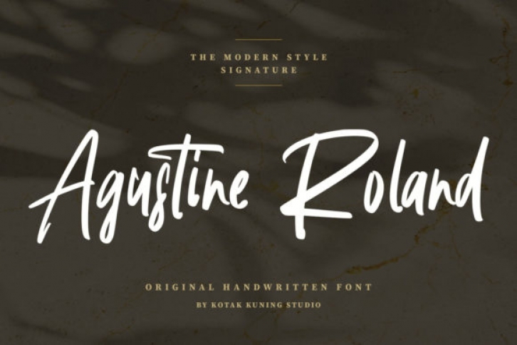 Agustine Roland Font Download