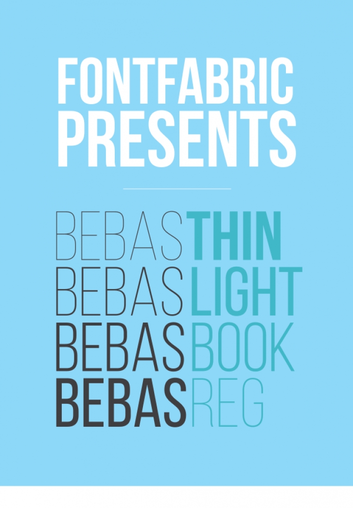 Bebas Neue (2014) Font Download