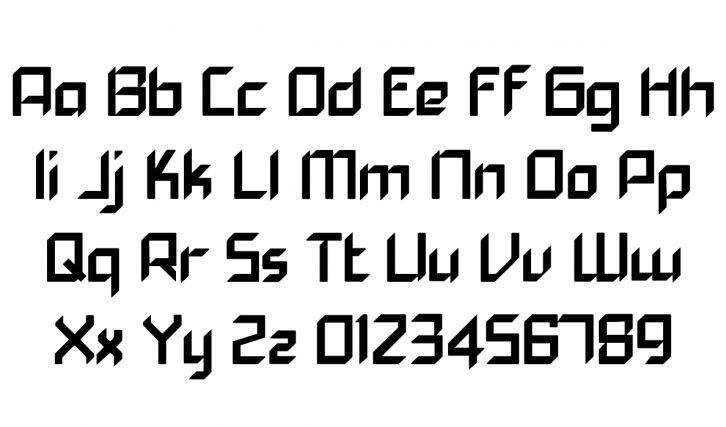 Jarum tajam Font Download