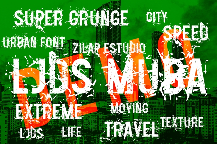 LJDS Zilap MUBA Font Download