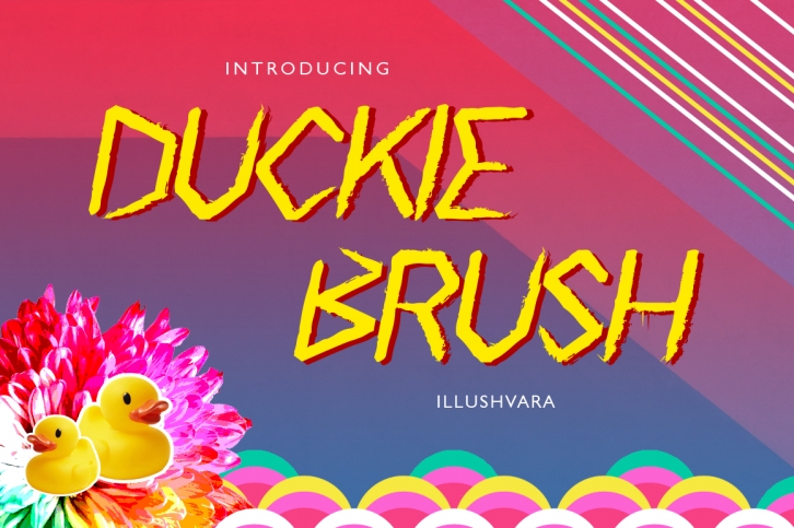 Duckie Brush Font Download