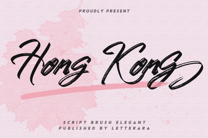 Hong Kong Script Brush Font Download