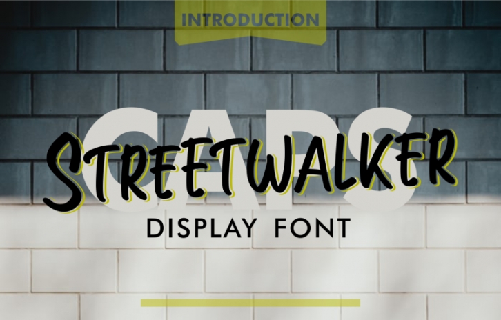Streetwalker Caps Font Download