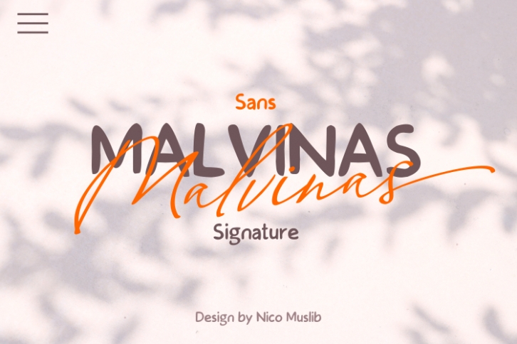 Malvinas Font Download