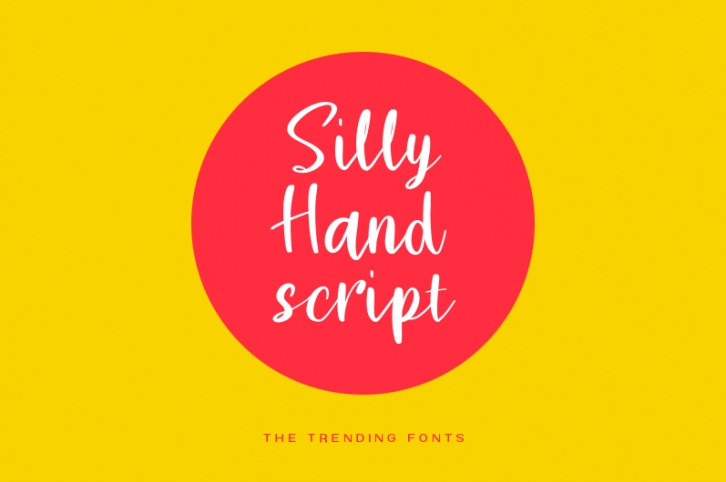 Silly Hand Scrip Font Download