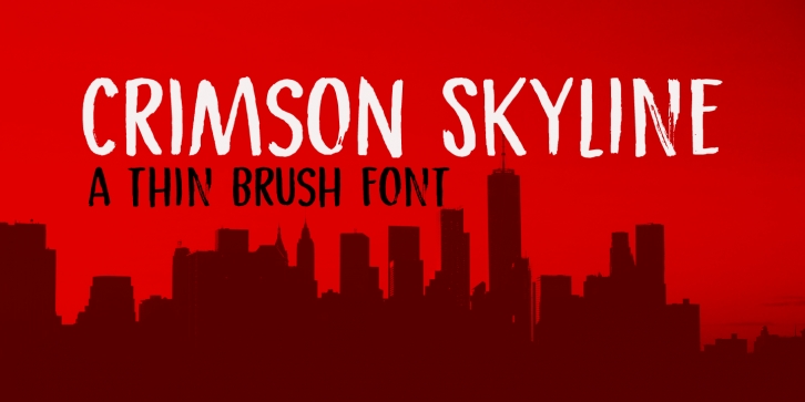 Crimson Skyline Font Download