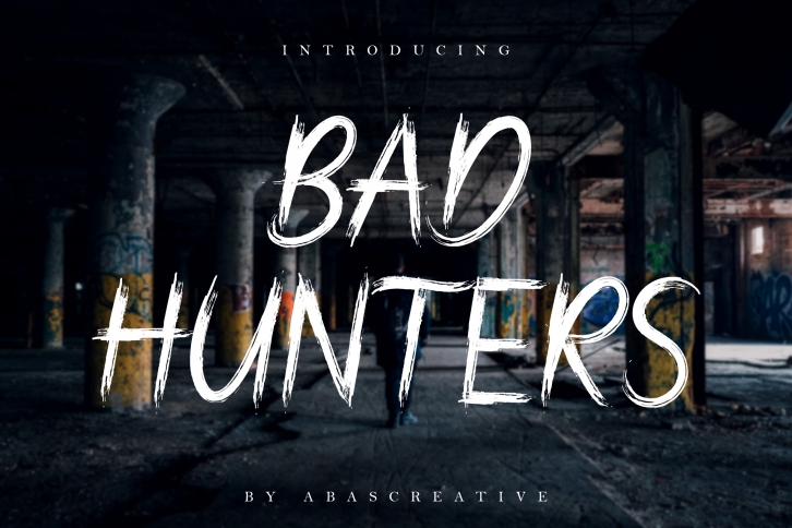 Bad Hunters Font Download