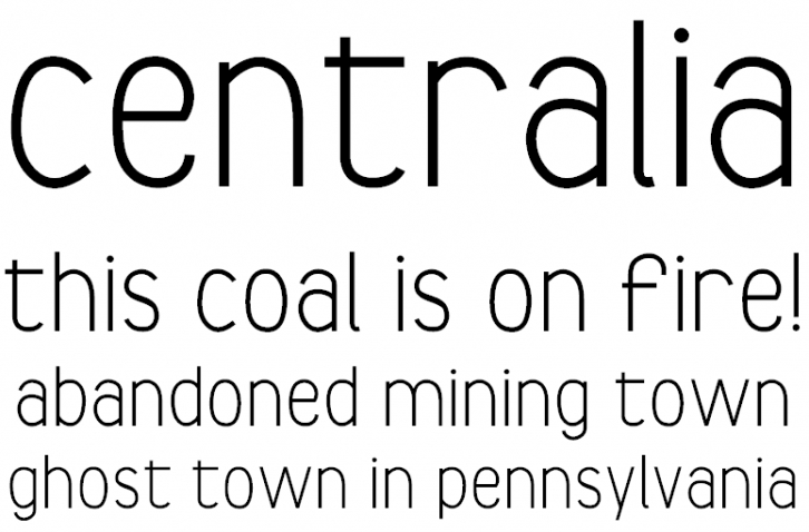 Centralia Font Download
